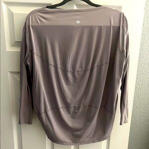 Lululemon long sleeve boat neck top